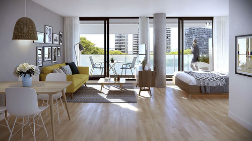 Imagen 3 de 7 de Venta Apartamento Monoambiente En Nuevo Pocitos, Montevideo (ref: Bch-423)