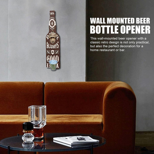 Abridor De Botellas De Pared Abridor De Botellas Montado En