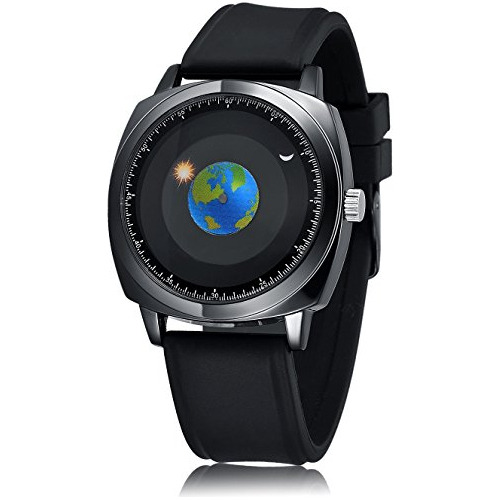 Reloj Hombre Mundo Estrella Impermeable Cool Único