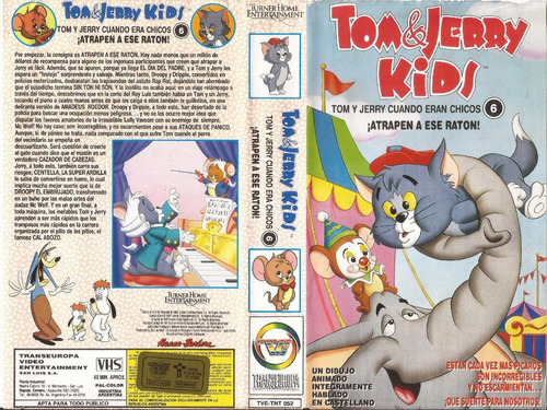 Tom Y Jerry Kids Vhs Atrapen A Ese Raton 6 En Castellano