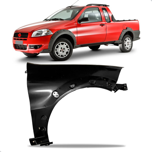 Paralama Para Fiat Strada Working 2009 A 2014