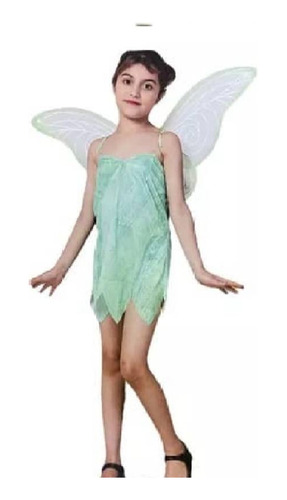 Disfraz Para Niña Tinker Bell Campanita Peter Pan Hallowen