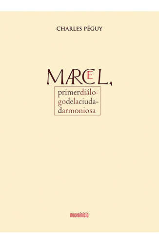 Libro Marcel - Peguy, Charles