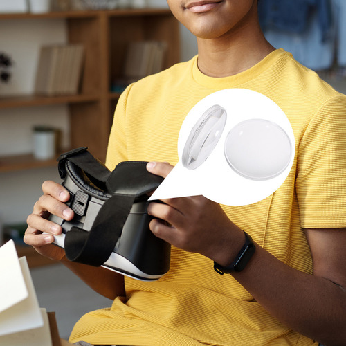 Lente De Substituição De Óculos Vr Lente Vr Dedicada A 10 Un