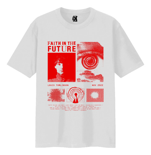 Remera Louis Tomlinson Faith In The Future #3 - Van Gogh Uy