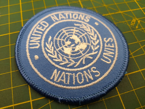 Parche Naciones Unidas Nations Unies Sin Abrojo