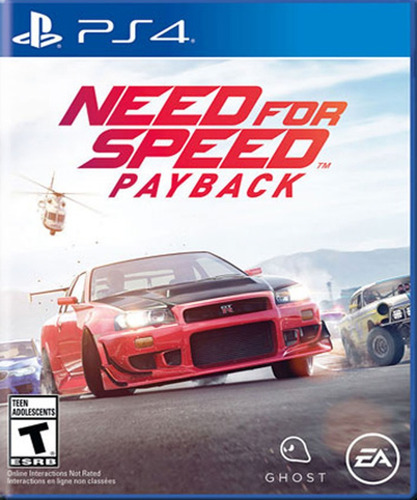 Need For Speed Payback Ps4 Fisico - Audiojuegos