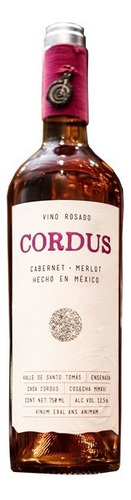 Vino Rosado Cordus Casauv-merlot 750 Ml