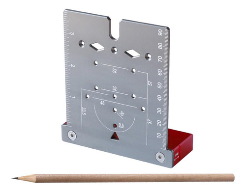 Bisagra Punch Carpintería Scriber 3 En 1 Mejora De La