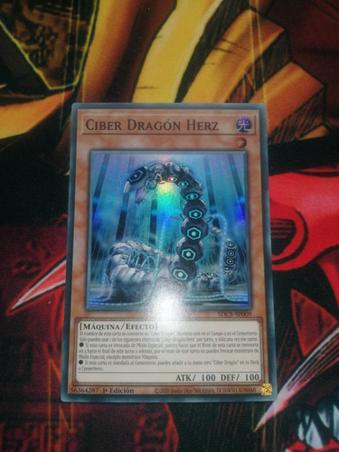 Ciber Dragón Herz Yu-gi-oh! Original Konami