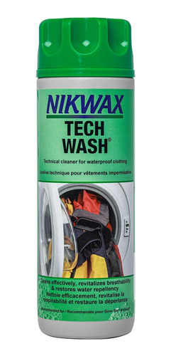 Nikwax Tech Wash, Verde, 10 Onzas Lquidas