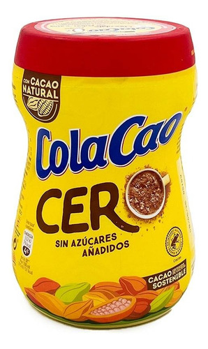 2 Pza Chocolate En Polvo Colacao Sin AzĂșcar