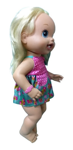Boneca Baby Alive 2010 Loira Meus 1ºs. Dentinho (198) (Usado)