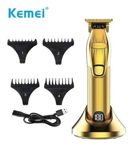 Recortadora Kemei KM-I32s dorada 100V/240V