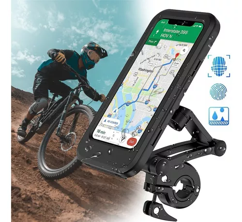 porta celular impermeable Ferrini brazo – Moto Lujos Mellos