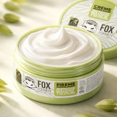 Creme Modelador Pistache 80g Fox For Men | MercadoLivre