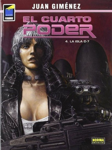 Comic El Cuarto Poder # 04 La Isla D-7 - Juan Gimenez
