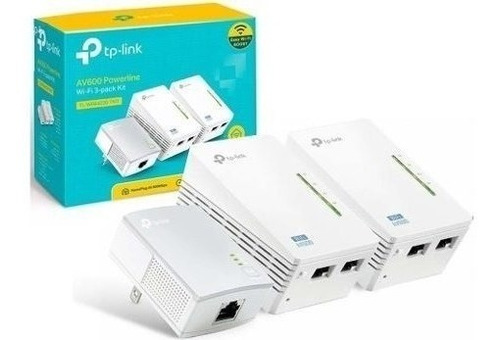 Tp-link Powerline Kit Triplo Tl Wpa4220 Av600 C/nfe