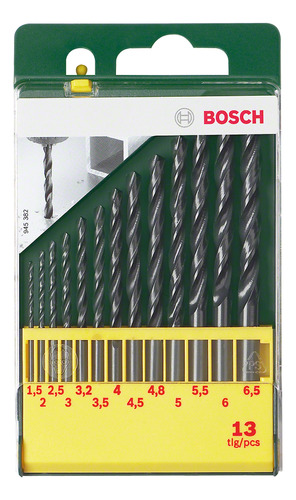 Set De Brocas Para Fierro Bosch