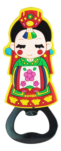 Destapador Con Iman Figura Coreana Decoracion Souvenir A3