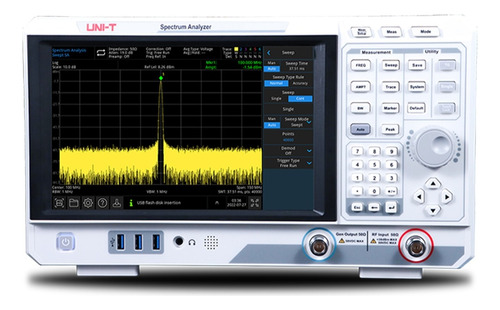 Uni-t Analizador De Espectro Con Pantalla Táctil Uts3021b