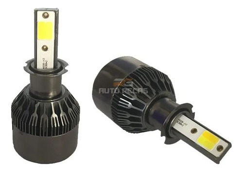 Super Led Duas Cores 3000k/6000k Farol Milha Vw Gol G2
