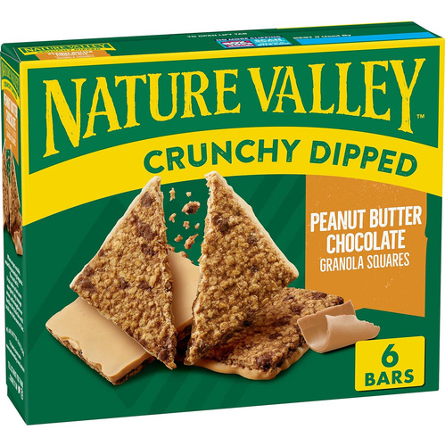 Cuadrados De Granola Crujientes Bañados En Nature Valley, Ch