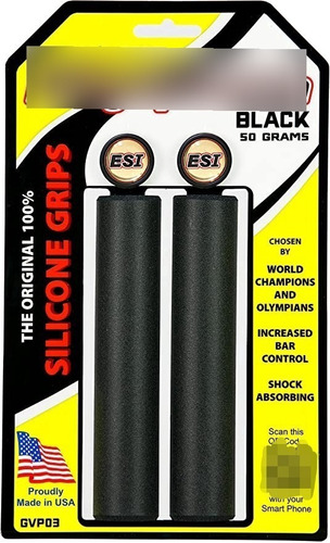 Puños Esi Grips Racer´s Edge Color Negro