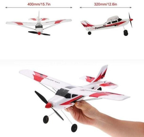 Imagen 4 de 9 de Avion Rc 3ch Giroscopi Para Principiantes Muy Facil De Volar