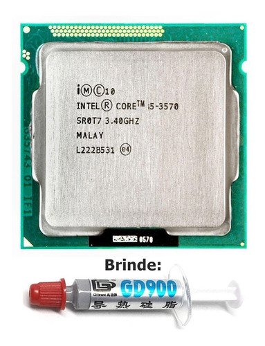 Imagem 1 de 2 de Processador Intel Core I5-3570 De 4 Núcleos E 3.4ghz