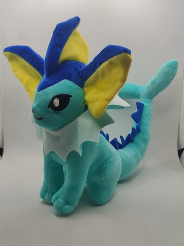 Imagen 3 de 3 de Vaporeon Peluche Pokemon Nuevo