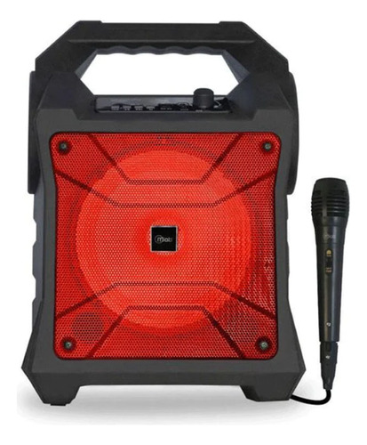 Parlante Mlab Outdoor Bluetooth Karaoke Rojo