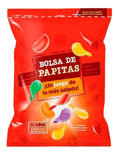 Juego De Cartas Bolsa De Papitas Asmodee Febo