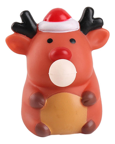 4 Navidad Escupir Burbuja Relajante Juguete Sensorial Alce