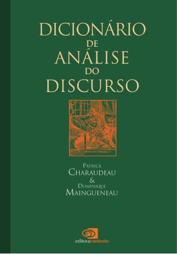 Dicionário De Análise Do Discurso - Versão Capa Brochura