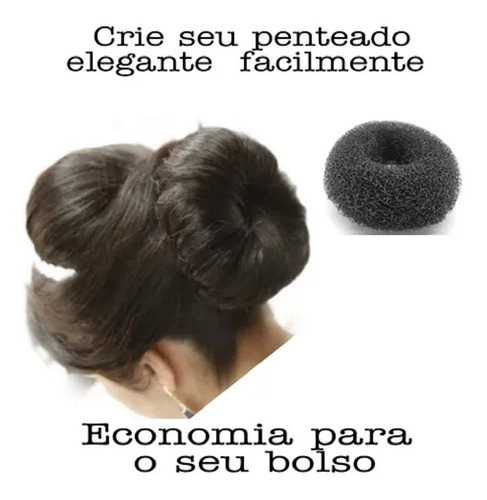 Suporte Acessorio Para Fazer Coque Rosquinha Volume Cabelo | MercadoLivre