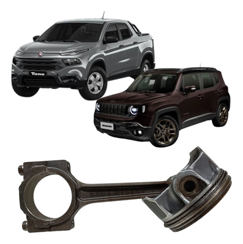 Pistão Biela Jeep Renegade Fiat Toro 1.8 Flex 552360901