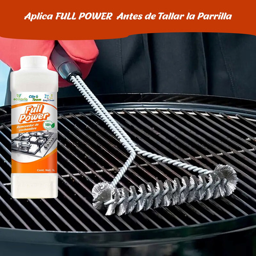 Full Power, Removedor De Cochambre Y Grasa Carbonizada 3 L