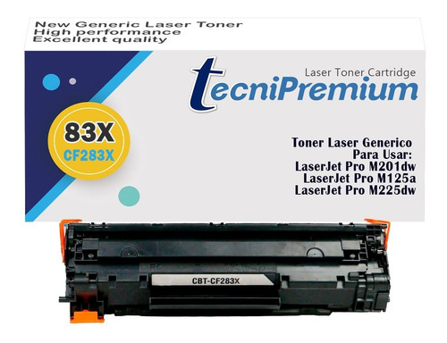 Toner 83x | Generico Para Impre Pro M201dw M125a M225dw 