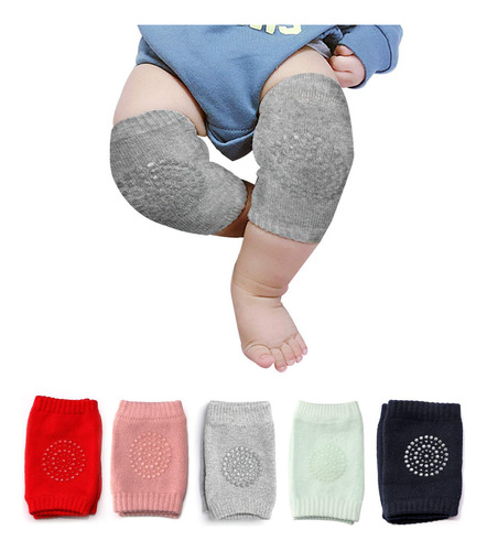 Iume Rodilleras De Bebe Para Gatear, 5 Pares De Rodilleras U