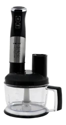 Imagen 3 de 5 de Set Mini Pimer Batidor Picador Moledora 1500w Haeger Hg-299