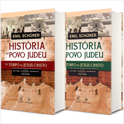 Livro História Do Povo Judeu No Tempo De Jesus Cristo Coleçã