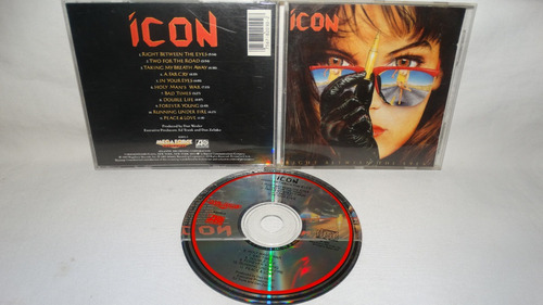 Icon - Right Between The Eyes (megaforce Worldwide, Atlantic