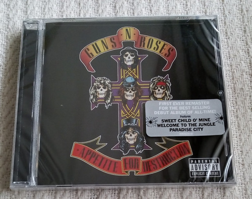 Guns N' Roses - Appetite For Destruction ( C D Ed. 2018) 