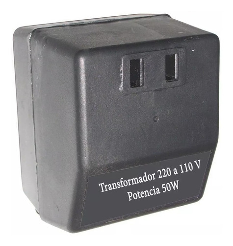 Imagen 2 de 6 de Transformador 220v A 110v De 50w Reforzado Ramos Mejia