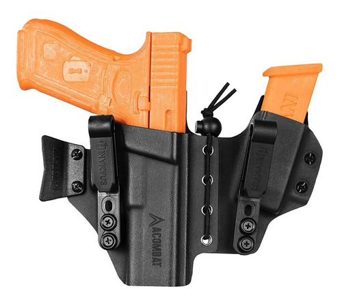 Coldre Velado Kydex Gen5 Glock G22 G23 .40 Invictus Sidecar
