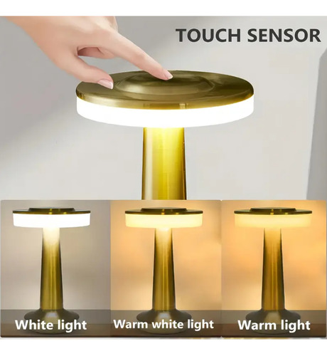 Nuevas Lámpara De Mesa Led Recargable - Inalámbrica Y Usb