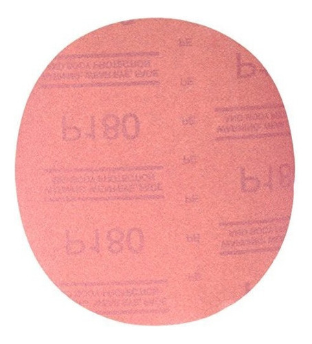 3m Hookit Red 6 P180 Grit Abrasive Disc