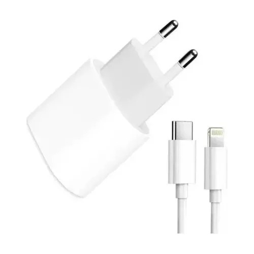 Cargador Con Cable Usb-c 20w Para iPhone Certificado