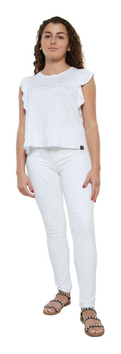 Polera Dulce I Blanca Divino Jeans